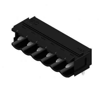 WEIDMULLER SL 5.00/06/90B 4.5SN BK BX Wtyki PCB (złącza płyty), 5.00 mm, Liczba biegunów: 6, kąt odejścia: 90° 1626240000 /50szt./ (1626240000)