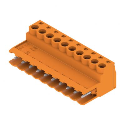 WEIDMULLER SLS 5.08/10/180 SN OR BX Wtyk PCB (złącze wiązki), 5.08 mm, Liczba biegunów: 10, Przyłącze z jarzmem 1627170000 /36szt./ (1627170000)