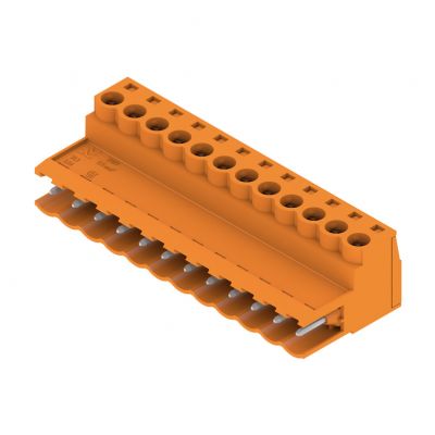 WEIDMULLER SLS 5.08/12/180 SN OR BX Wtyk PCB (złącze wiązki), 5.08 mm, Liczba biegunów: 12, Przyłącze z jarzmem 1627190000 /30szt./ (1627190000)