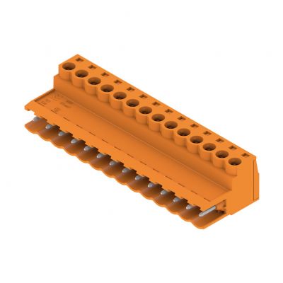 WEIDMULLER SLS 5.08/14/180 SN OR BX Wtyk PCB (złącze wiązki), 5.08 mm, Liczba biegunów: 14, Przyłącze z jarzmem 1627210000 /24szt./ (1627210000)