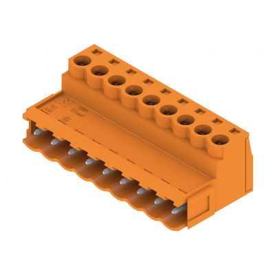 WEIDMULLER SLS 5.08/09/180B SN OR BX Wtyk PCB (złącze wiązki), 5.08 mm, Liczba biegunów: 9, Przyłącze z jarzmem 1627310000 /36szt./ (1627310000)