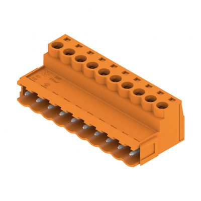 WEIDMULLER SLS 5.08/10/180B SN OR BX Wtyk PCB (złącze wiązki), 5.08 mm, Liczba biegunów: 10, Przyłącze z jarzmem 1627320000 /30szt./ (1627320000)
