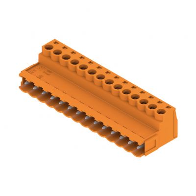 WEIDMULLER SLS 5.08/14/180B SN OR BX Wtyk PCB (złącze wiązki), 5.08 mm, Liczba biegunów: 14, Przyłącze z jarzmem 1627360000 /24szt./ (1627360000)