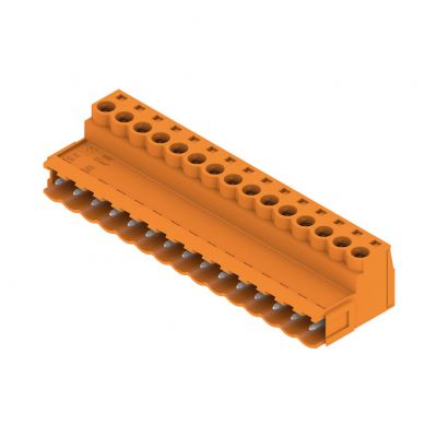 WEIDMULLER SLS 5.08/15/180B SN OR BX Wtyk PCB (złącze wiązki), 5.08 mm, Liczba biegunów: 15, Przyłącze z jarzmem 1627370000 /24szt./ (1627370000)