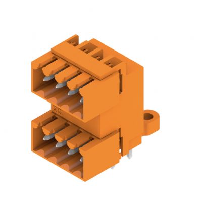 WEIDMULLER SLD 3.50/08/90G 3.2SN OR BX Wtyki PCB (złącza płyty), 3.50 mm, Liczba biegunów: 8, kąt odejścia: 90° 1633600000 /50szt./ (1633600000)