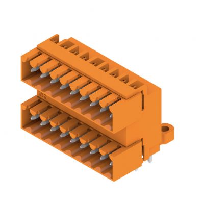 WEIDMULLER SLD 3.50/18/90G 3.2SN OR BX Wtyki PCB (złącza płyty), 3.50 mm, Liczba biegunów: 18, kąt odejścia: 90° 1633650000 /20szt./ (1633650000)