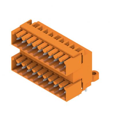 WEIDMULLER SLD 3.50/20/90G 3.2SN OR BX Wtyki PCB (złącza płyty), 3.50 mm, Liczba biegunów: 20, kąt odejścia: 90° 1633660000 /20szt./ (1633660000)