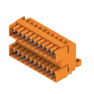 WEIDMULLER SLD 3.50/22/90G 3.2SN OR BX Wtyki PCB (złącza płyty), 3.50 mm, Liczba biegunów: 22, kąt odejścia: 90° 1633670000 /10szt./ (1633670000)