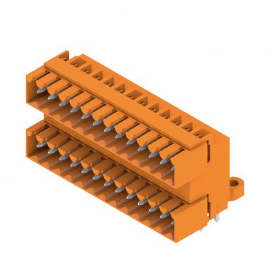 WEIDMULLER SLD 3.50/26/90G 3.2SN OR BX Wtyki PCB (złącza płyty), 3.50 mm, Liczba biegunów: 26, kąt odejścia: 90° 1633690000 /10szt./ (1633690000)