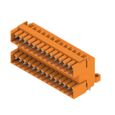 WEIDMULLER SLD 3.50/28/90G 3.2SN OR BX Wtyki PCB (złącza płyty), 3.50 mm, Liczba biegunów: 28, kąt odejścia: 90° 1633700000 /10szt./ (1633700000)