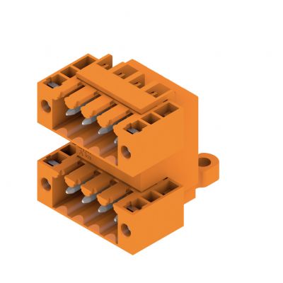 WEIDMULLER SLD 3.50/08/90F 3.2SN OR BX Wtyki PCB (złącza płyty), 3.50 mm, Liczba biegunów: 8, kąt odejścia: 90° 1633830000 /50szt./ (1633830000)