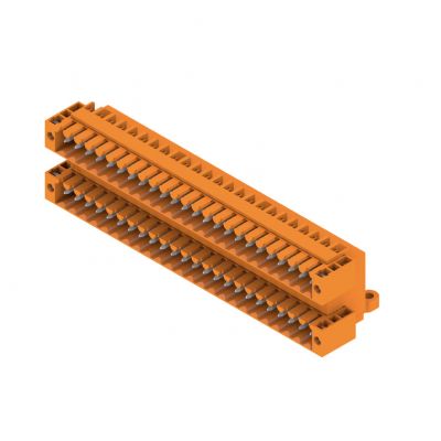 WEIDMULLER SLD 3.50/48/90F 3.2SN OR BX Wtyki PCB (złącza płyty), 3.50 mm, Liczba biegunów: 48, kąt odejścia: 90° 1634030000 /10szt./ (1634030000)