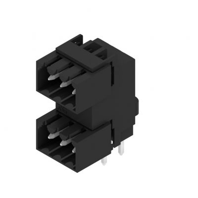 WEIDMULLER SLD 3.50/06/90G 4.5SN BK BX Wtyki PCB (złącza płyty), 3.50 mm, Liczba biegunów: 6, kąt odejścia: 90° 1634280000 /50szt./ (1634280000)