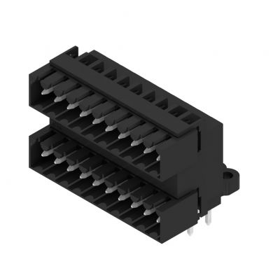 WEIDMULLER SLD 3.50/20/90G 4.5SN BK BX Wtyki PCB (złącza płyty), 3.50 mm, Liczba biegunów: 20, kąt odejścia: 90° 1634350000 /20szt./ (1634350000)