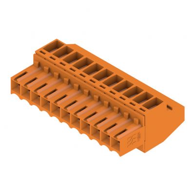 WEIDMULLER BL 3.50/11/90 SN OR BX Wtyk PCB (złącze wiązki), 3.50 mm, Liczba biegunów: 11, Przyłącze z jarzmem 1638640000 /48szt./ (1638640000)