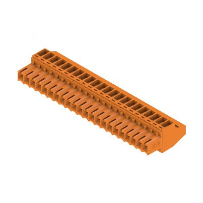WEIDMULLER BL 3.50/22/90 SN OR BX Wtyk PCB (złącze wiązki), 3.50 mm, Liczba biegunów: 22, Przyłącze z jarzmem 1638750000 /24szt./ (1638750000)