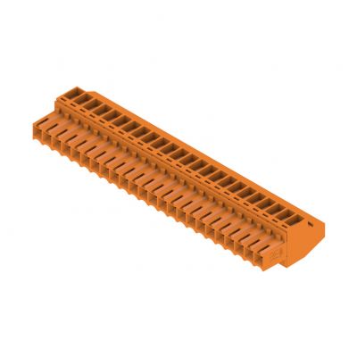 WEIDMULLER BL 3.50/24/90 SN OR BX Wtyk PCB (złącze wiązki), 3.50 mm, Liczba biegunów: 24, Przyłącze z jarzmem 1638770000 /18szt./ (1638770000)
