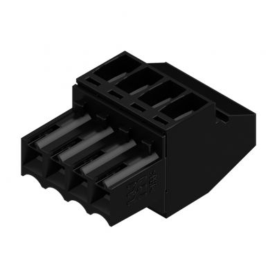 WEIDMULLER BL 3.50/04/90 SN BK BX Wtyk PCB (złącze wiązki), 3.50 mm, Liczba biegunów: 4, Przyłącze z jarzmem 1638800000 /132szt./ (1638800000)