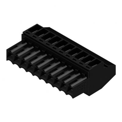 WEIDMULLER BL 3.50/10/90 SN BK BX Wtyk PCB (złącze wiązki), 3.50 mm, Liczba biegunów: 10, Przyłącze z jarzmem 1638860000 /48szt./ (1638860000)