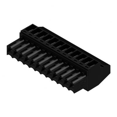 WEIDMULLER BL 3.50/12/90 SN BK BX Wtyk PCB (złącze wiązki), 3.50 mm, Liczba biegunów: 12, Przyłącze z jarzmem 1638880000 /42szt./ (1638880000)