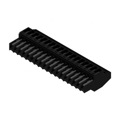 WEIDMULLER BL 3.50/18/90 SN BK BX Wtyk PCB (złącze wiązki), 3.50 mm, Liczba biegunów: 18, Przyłącze z jarzmem 1638940000 /24szt./ (1638940000)