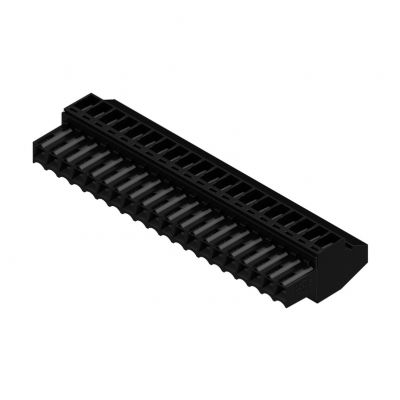 WEIDMULLER BL 3.50/20/90 SN BK BX Wtyk PCB (złącze wiązki), 3.50 mm, Liczba biegunów: 20, Przyłącze z jarzmem 1638960000 /24szt./ (1638960000)