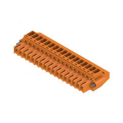 WEIDMULLER BL 3.50/17/90F SN OR BX Wtyk PCB (złącze wiązki), 3.50 mm, Liczba biegunów: 17, Przyłącze z jarzmem 1639160000 /24szt./ (1639160000)