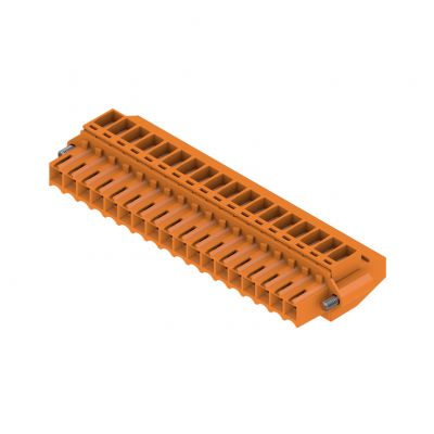 WEIDMULLER BL 3.50/18/90F SN OR BX Wtyk PCB (złącze wiązki), 3.50 mm, Liczba biegunów: 18, Przyłącze z jarzmem 1639170000 /24szt./ (1639170000)