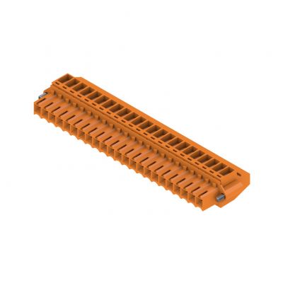 WEIDMULLER BL 3.50/23/90F SN OR BX Wtyk PCB (złącze wiązki), 3.50 mm, Liczba biegunów: 23, Przyłącze z jarzmem 1639220000 /18szt./ (1639220000)