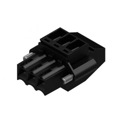 WEIDMULLER BL 3.50/03/90F SN BK BX Wtyk PCB (złącze wiązki), 3.50 mm, Liczba biegunów: 3, Przyłącze z jarzmem 1639250000 /108szt./ (1639250000)