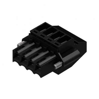 WEIDMULLER BL 3.50/04/90F SN BK BX Wtyk PCB (złącze wiązki), 3.50 mm, Liczba biegunów: 4, Przyłącze z jarzmem 1639260000 /90szt./ (1639260000)