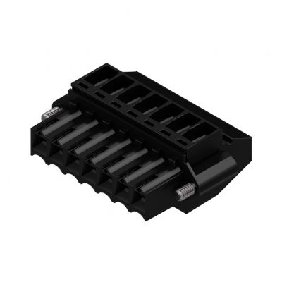 WEIDMULLER BL 3.50/07/90F SN BK BX Wtyk PCB (złącze wiązki), 3.50 mm, Liczba biegunów: 7, Przyłącze z jarzmem 1639290000 /60szt./ (1639290000)