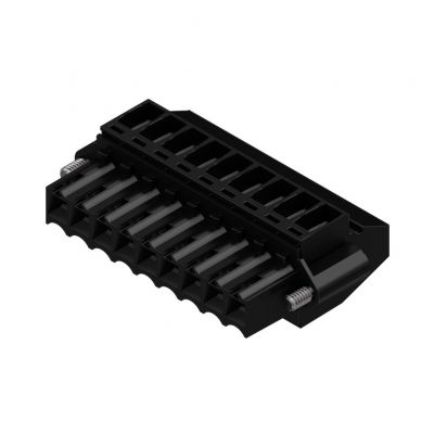 WEIDMULLER BL 3.50/09/90F SN BK BX Wtyk PCB (złącze wiązki), 3.50 mm, Liczba biegunów: 9, Przyłącze z jarzmem 1639310000 /48szt./ (1639310000)