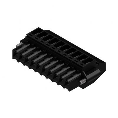 WEIDMULLER BL 3.50/10/90F SN BK BX Wtyk PCB (złącze wiązki), 3.50 mm, Liczba biegunów: 10, Przyłącze z jarzmem 1639320000 /42szt./ (1639320000)