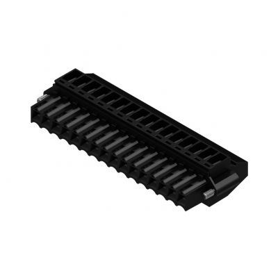 WEIDMULLER BL 3.50/16/90F SN BK BX Wtyk PCB (złącze wiązki), 3.50 mm, Liczba biegunów: 16, Przyłącze z jarzmem 1639380000 /30szt./ (1639380000)