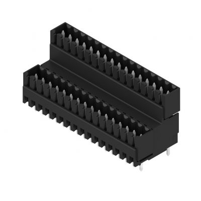 WEIDMULLER SLD 3.50V/32/180G 4.5SN BK BX Wtyki PCB (złącza płyty), 3.50 mm, Liczba biegunów: 32, kąt odejścia: 180° 1641800000 /10szt./ (1641800000)