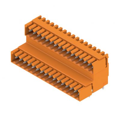 WEIDMULLER SLD 3.50V/32/90G 3.2SN OR BX Wtyki PCB (złącza płyty), 3.50 mm, Liczba biegunów: 32, kąt odejścia: 90° 1642310000 /10szt./ (1642310000)