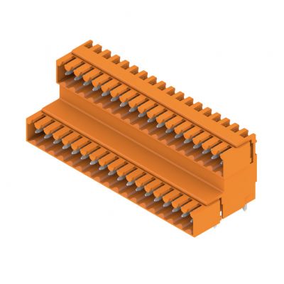WEIDMULLER SLD 3.50V/36/90G 3.2SN OR BX Wtyki PCB (złącza płyty), 3.50 mm, Liczba biegunów: 36, kąt odejścia: 90° 1642320000 /10szt./ (1642320000)