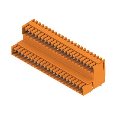 WEIDMULLER SLD 3.50V/44/90G 3.2SN OR BX Wtyki PCB (złącza płyty), 3.50 mm, Liczba biegunów: 44, kąt odejścia: 90° 1642340000 /10szt./ (1642340000)