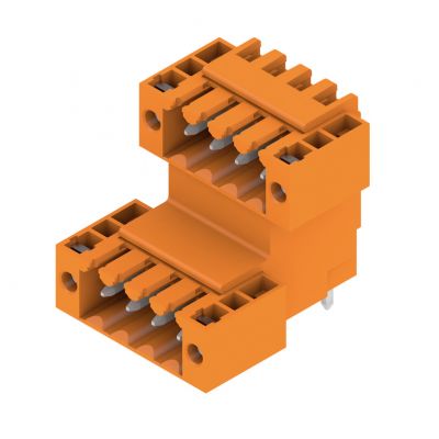 WEIDMULLER SLD 3.50 V/08/90F 3.2 SN OR BX Wtyki PCB (złącza płyty), 3.50 mm, Liczba biegunów: 8, kąt odejścia: 90° 1642380000 /50szt./ (1642380000)