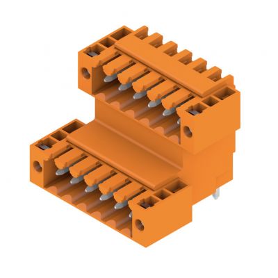 WEIDMULLER SLD 3.50 V/12/90F 3.2 SN OR BX Wtyki PCB (złącza płyty), 3.50 mm, Liczba biegunów: 12, kąt odejścia: 90° 1642390000 /50szt./ (1642390000)