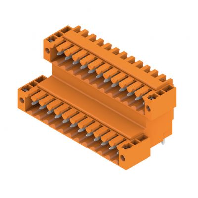 WEIDMULLER SLD 3.50 V/24/90F 3.2 SN OR BX Wtyki PCB (złącza płyty), 3.50 mm, Liczba biegunów: 24, kąt odejścia: 90° 1642420000 /10szt./ (1642420000)