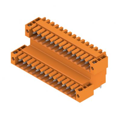 WEIDMULLER SLD 3.50 V/28/90F 3.2 SN OR BX Wtyki PCB (złącza płyty), 3.50 mm, Liczba biegunów: 28, kąt odejścia: 90° 1642430000 /10szt./ (1642430000)