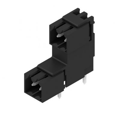 WEIDMULLER SLD 3.50V/04/90G 4.5SN BK BX Wtyki PCB (złącza płyty), 3.50 mm, Liczba biegunów: 4, kąt odejścia: 90° 1642860000 /50szt./ (1642860000)