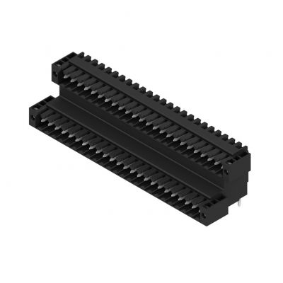 WEIDMULLER SLD 3.50 V/48/90F 4.5 SN BK BX Wtyki PCB (złącza płyty), 3.50 mm, Liczba biegunów: 48, kąt odejścia: 90° 1643210000 /10szt./ (1643210000)