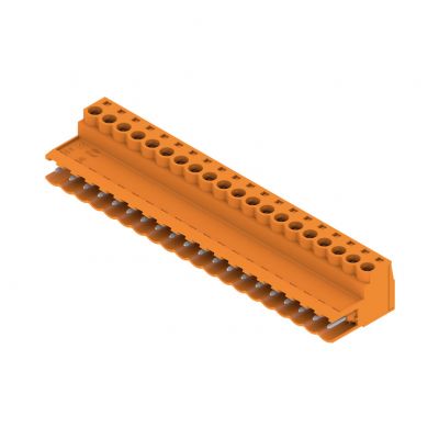 WEIDMULLER SLS 5.08/20/180 SN OR BX Wtyk PCB (złącze wiązki), 5.08 mm, Liczba biegunów: 20, Przyłącze z jarzmem 1644870000 /18szt./ (1644870000)
