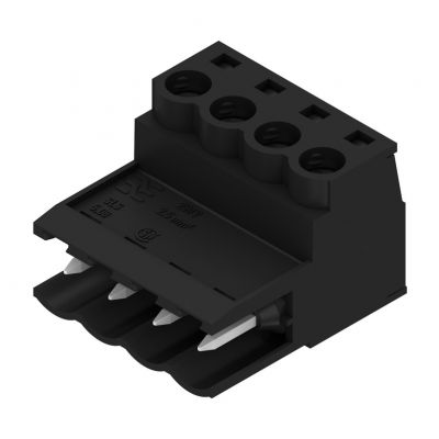 WEIDMULLER SLS 5.08/04/180 SN BK BX Wtyk PCB (złącze wiązki), 5.08 mm, Liczba biegunów: 4, Przyłącze z jarzmem 1644940000 /90szt./ (1644940000)