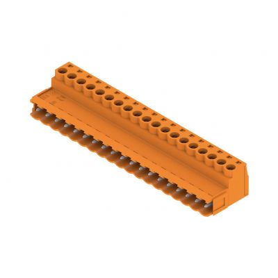 WEIDMULLER SLS 5.08/19/180B SN OR BX Wtyk PCB (złącze wiązki), 5.08 mm, Liczba biegunów: 19, Przyłącze z jarzmem 1645170000 /18szt./ (1645170000)