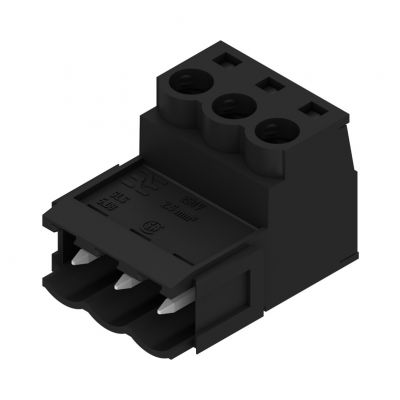 WEIDMULLER SLS 5.08/03/180B SN BK BX Wtyk PCB (złącze wiązki), 5.08 mm, Liczba biegunów: 3, Przyłącze z jarzmem 1645240000 /108szt./ (1645240000)