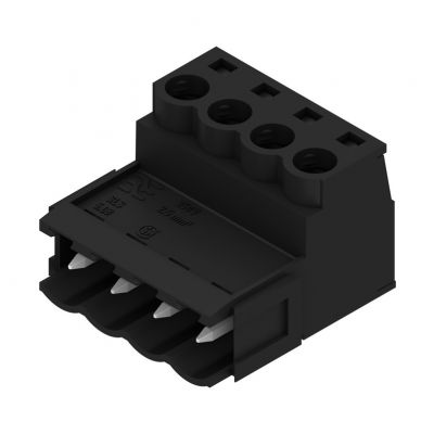 WEIDMULLER SLS 5.08/04/180B SN BK BX Wtyk PCB (złącze wiązki), 5.08 mm, Liczba biegunów: 4, Przyłącze z jarzmem 1645250000 /84szt./ (1645250000)